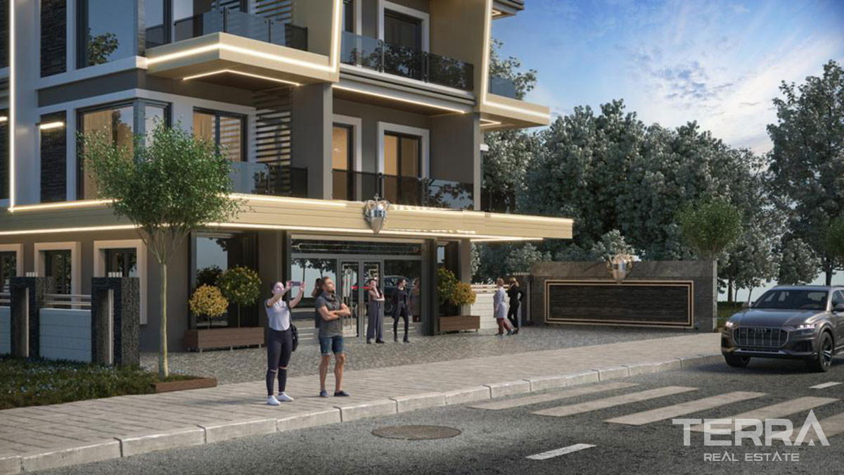 Okazyjne apartamenty z jedną lub dwiema sypialniami na sprzedaż w Alanyi Oba - 49233