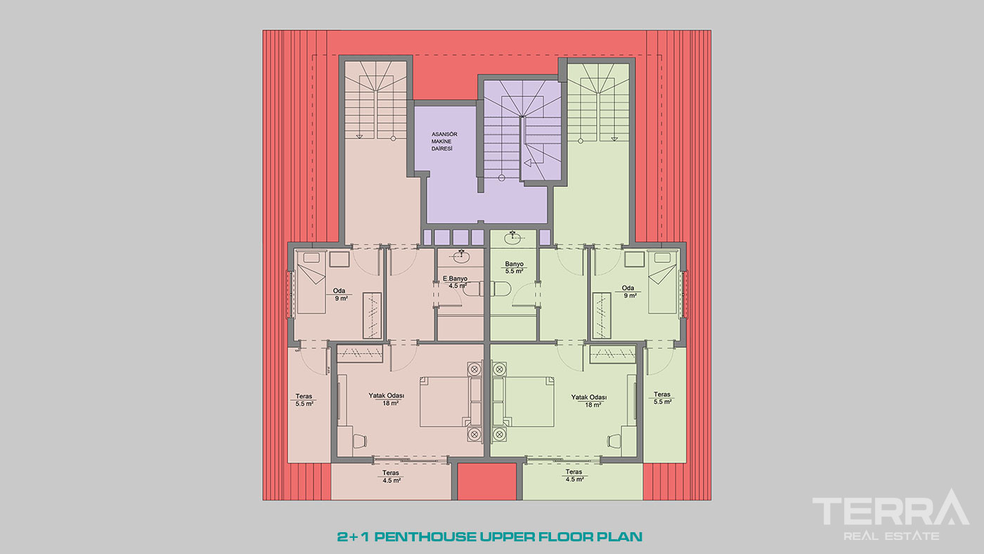 Okazyjne apartamenty z jedną lub dwiema sypialniami na sprzedaż w Alanyi Oba - 49252