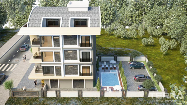 Okazyjne apartamenty z jedną lub dwiema sypialniami na sprzedaż w Alanyi Oba