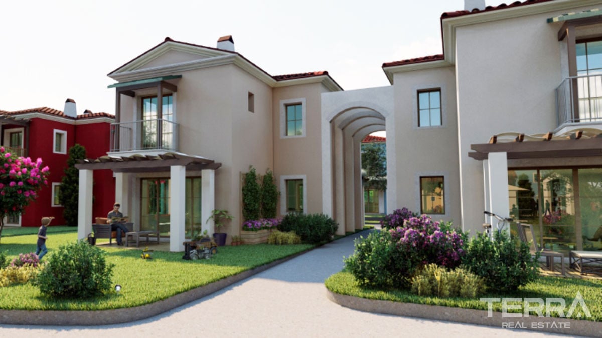 New 3-Bed Duplex Villas to Buy in a Luxury Complex in Fethiye Çalış