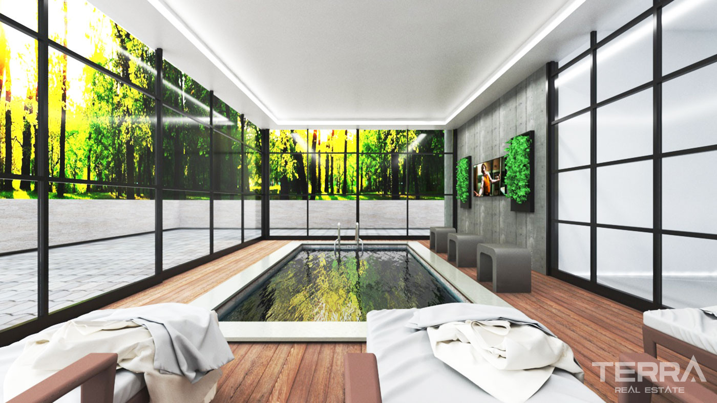Luxury Flats for Sale in a 5-Star Hotel Concept in Alanya Avsallar - 49284