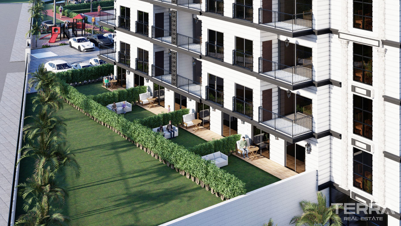 Luxury Flats for Sale in a 5-Star Hotel Concept in Alanya Avsallar - 49292