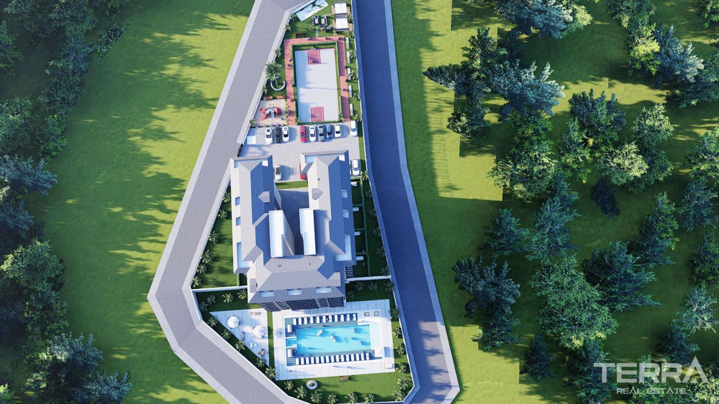 Luxury Flats for Sale in a 5-Star Hotel Concept in Alanya Avsallar - 49293