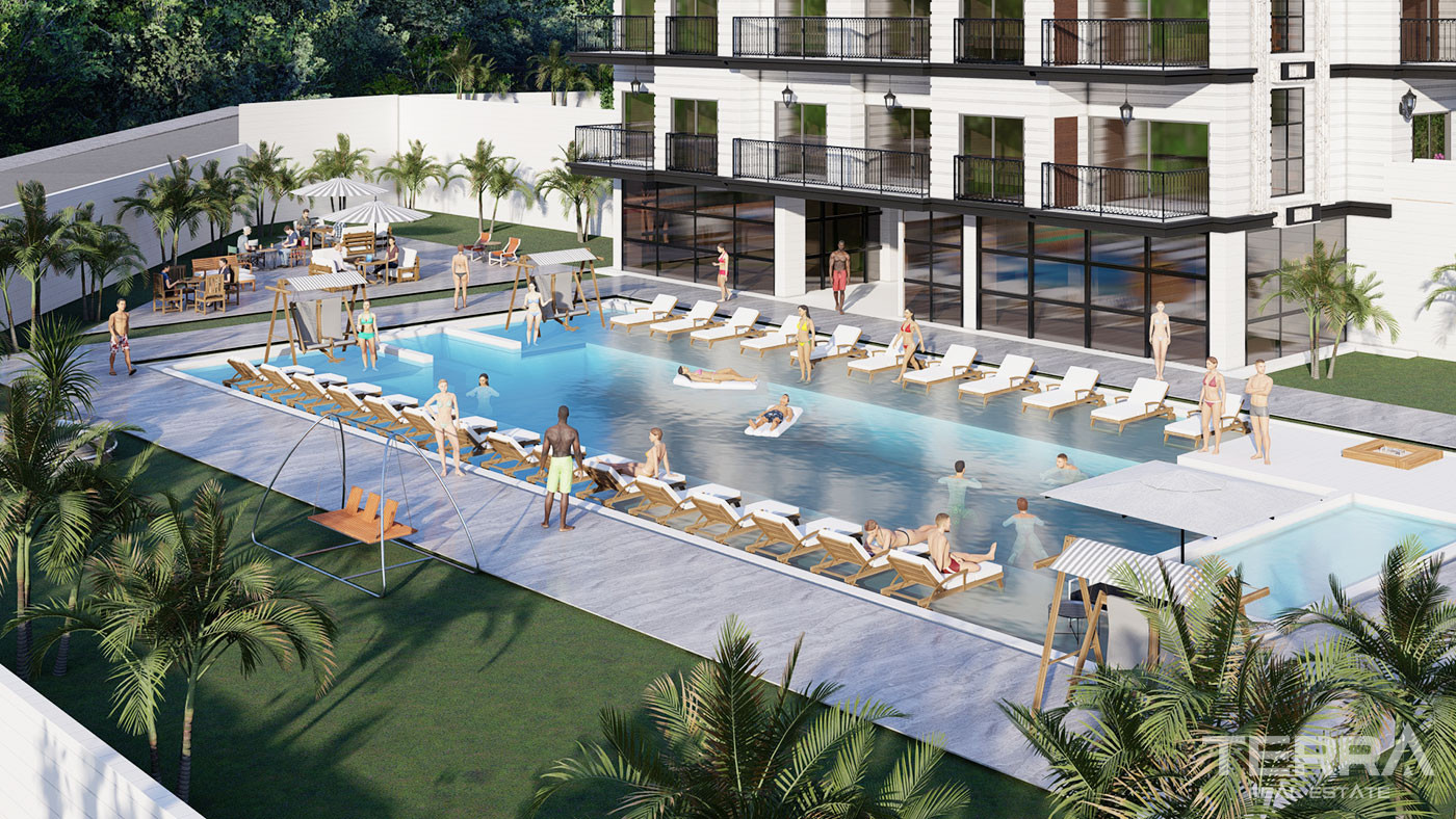 Luxury Flats for Sale in a 5-Star Hotel Concept in Alanya Avsallar - 49307