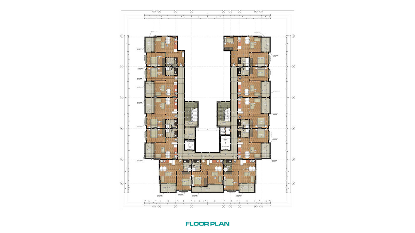 Luxury Flats for Sale in a 5-Star Hotel Concept in Alanya Avsallar - 49327