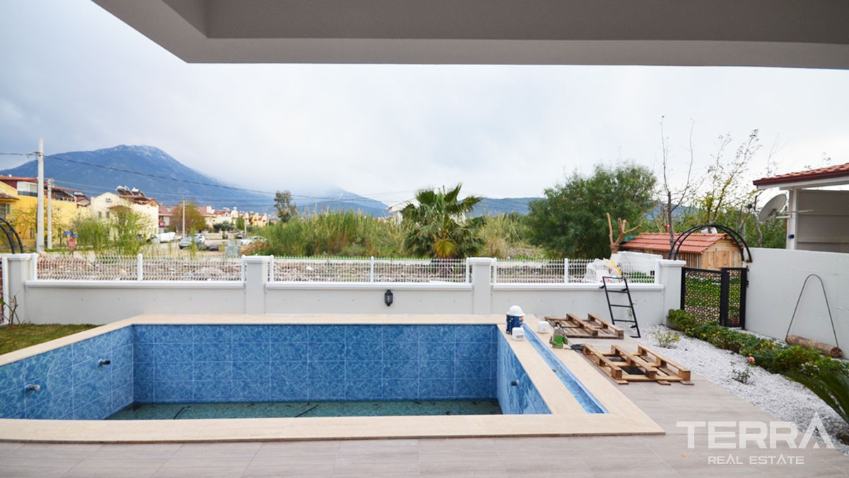 Detached Villa With a Sea-view & Private Pool for Sale in Fethiye Town - 49335
