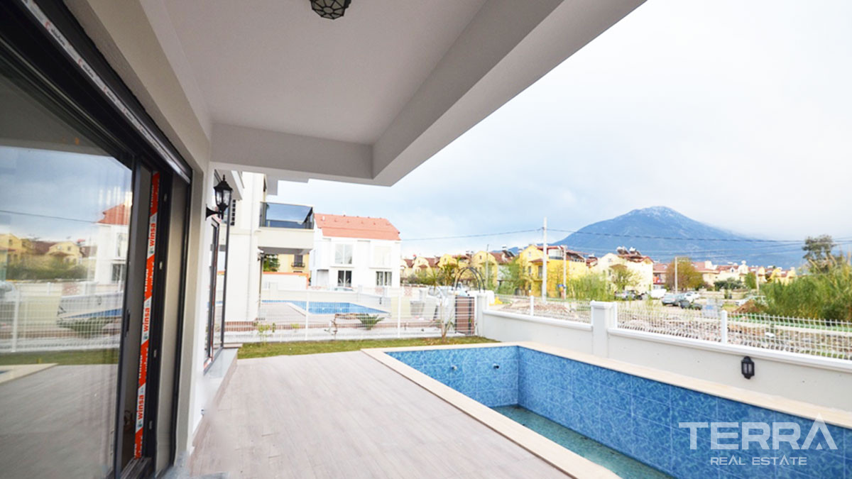 Detached Villa With a Sea-view & Private Pool for Sale in Fethiye Town - 49334