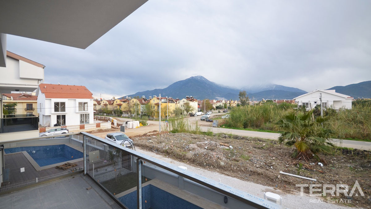 Detached Villa With a Sea-view & Private Pool for Sale in Fethiye Town - 49353