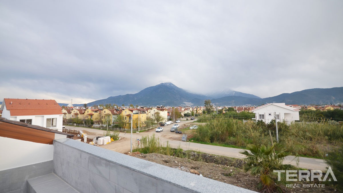 Detached Villa With a Sea-view & Private Pool for Sale in Fethiye Town - 49357