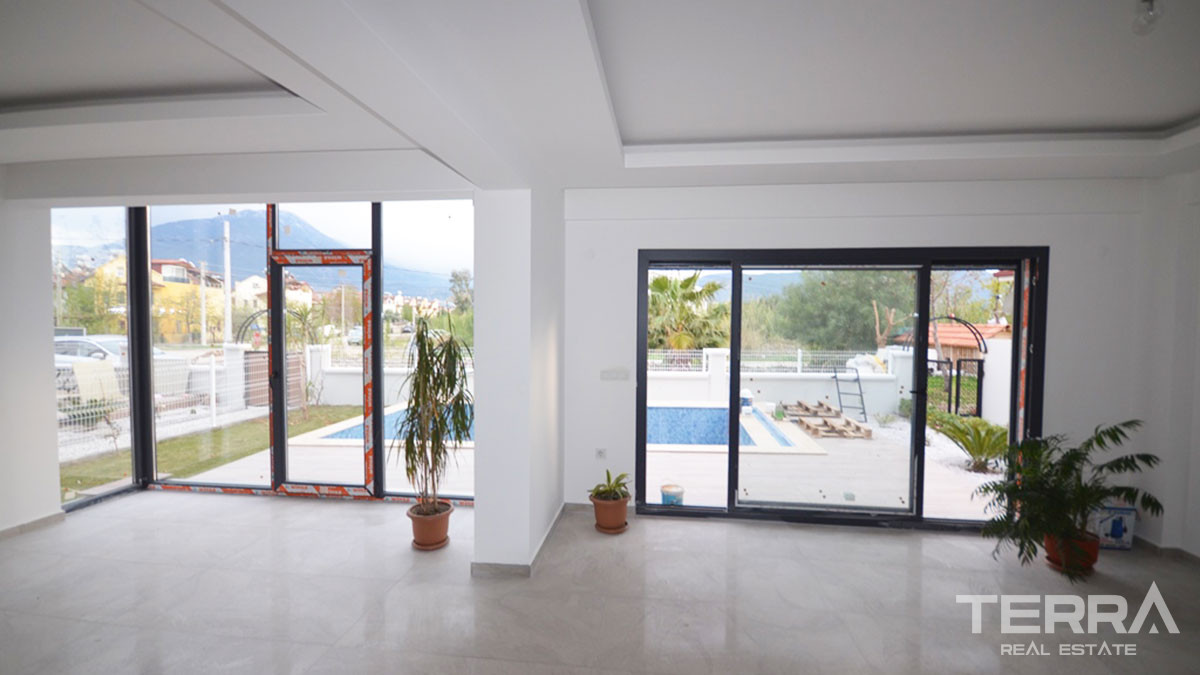 Detached Villa With a Sea-view & Private Pool for Sale in Fethiye Town - 49361