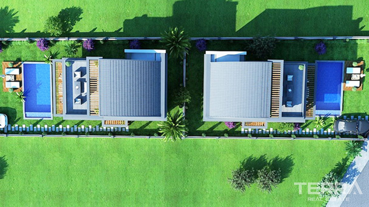 4-Bed Luxury Villas for Sale in Fethiye Çalış - 49446