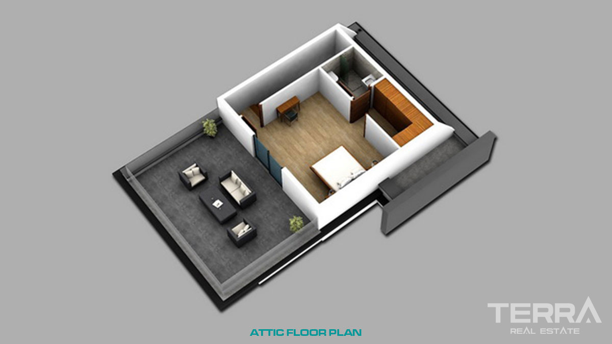 4-Bed Luxury Villas for Sale in Fethiye Çalış - 49447