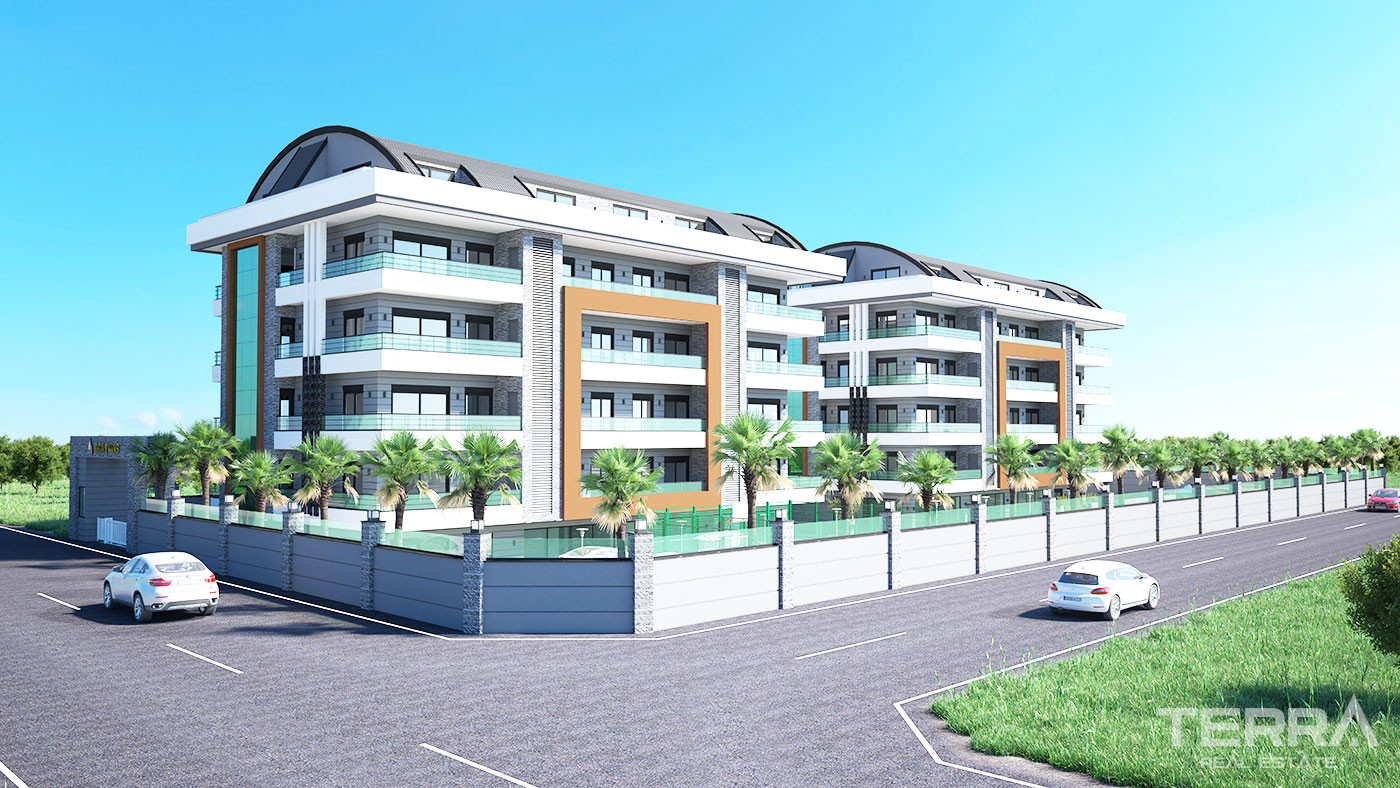 Mieszkania inwestycyjne w Oba Alanya w luksusowym kompleksie - 49611
