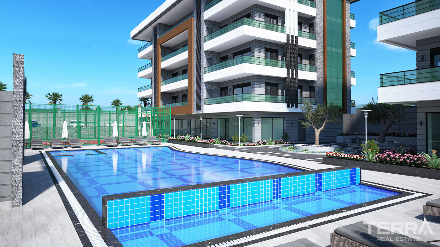 Mieszkania inwestycyjne w Oba Alanya w luksusowym kompleksie - 49623