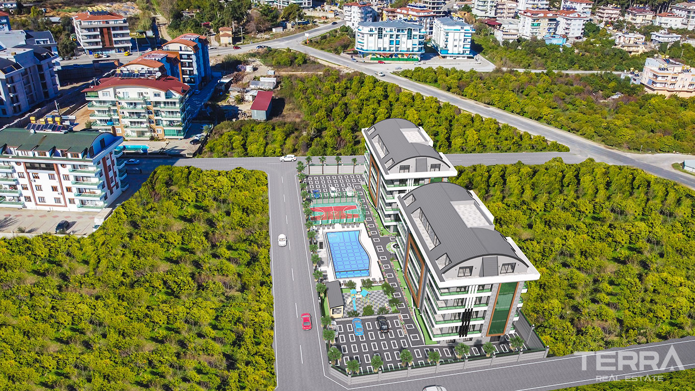 Mieszkania inwestycyjne w Oba Alanya w luksusowym kompleksie - 49626