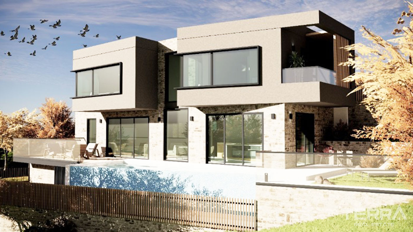 Luxury Villas to Buy in Fethiye Karaağaç Kirme Faralya - 49711