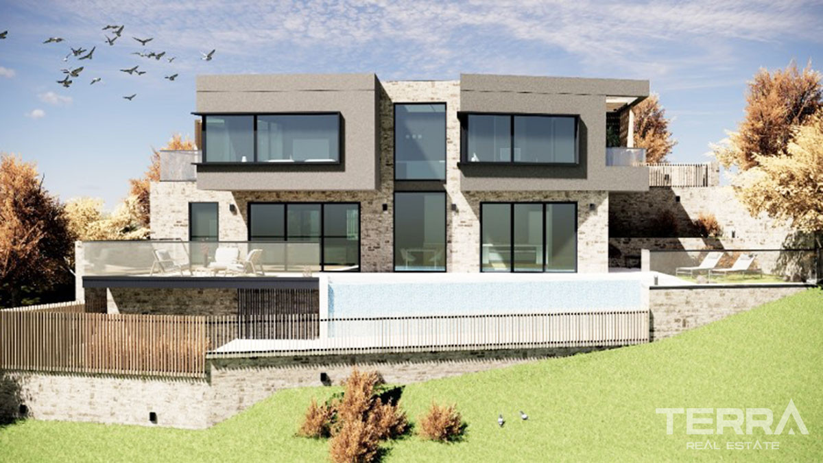 Luxury Villas to Buy in Fethiye Karaağaç Kirme Faralya - 49717