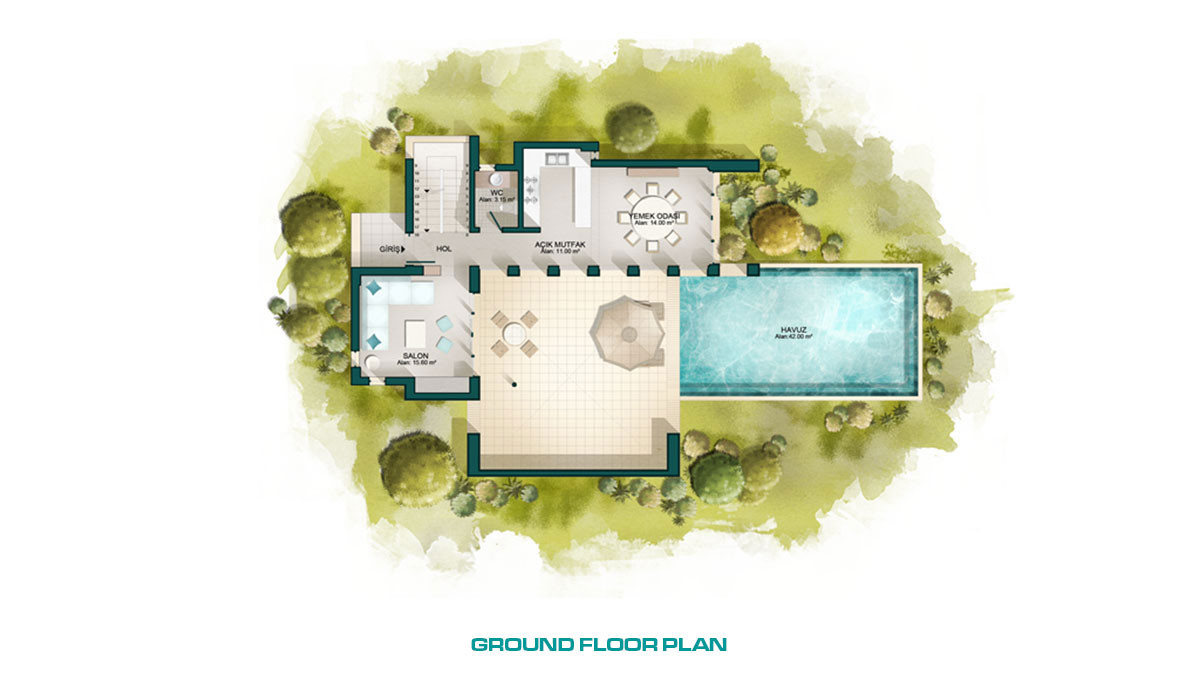 Luxury Detached Villas for Sale in Ovacık Fethiye - 49787