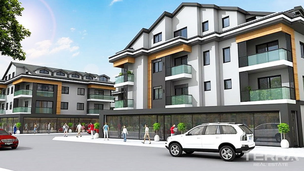 Luxury One Bedroom Apartment for Sale in Fethiye Close to the Seashore - 49885