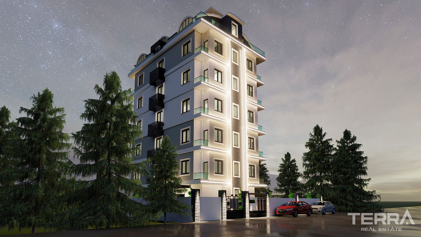 Apartments to Buy in Alanya Tosmur Only 500 m From The Beach - 49989
