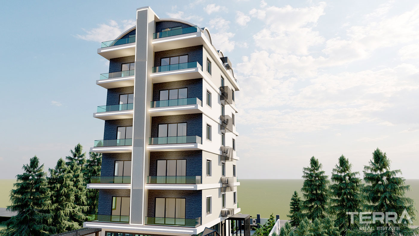 Apartments to Buy in Alanya Tosmur Only 500 m From The Beach - 49992