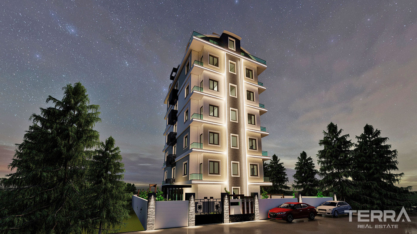 Apartments to Buy in Alanya Tosmur Only 500 m From The Beach - 49995