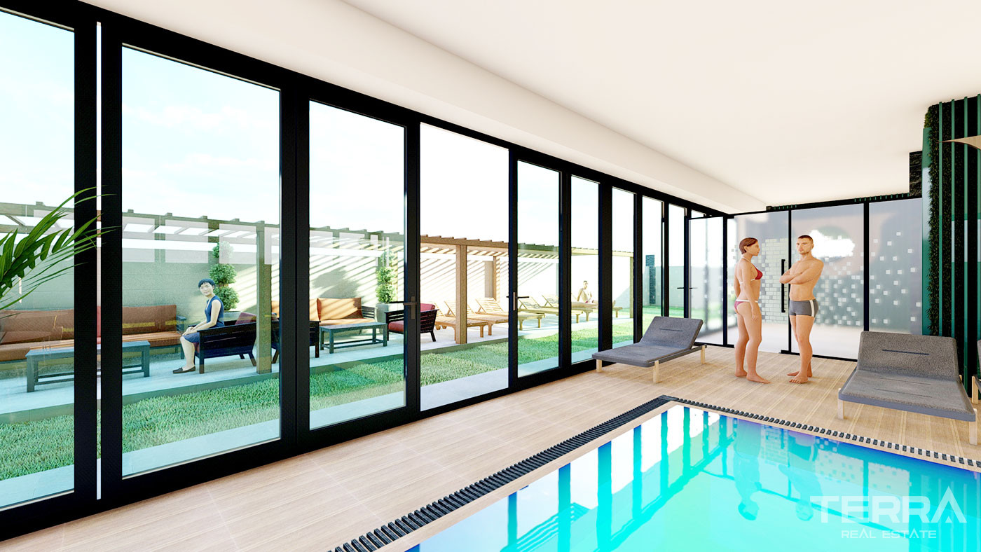 Apartments to Buy in Alanya Tosmur Only 500 m From The Beach - 50011