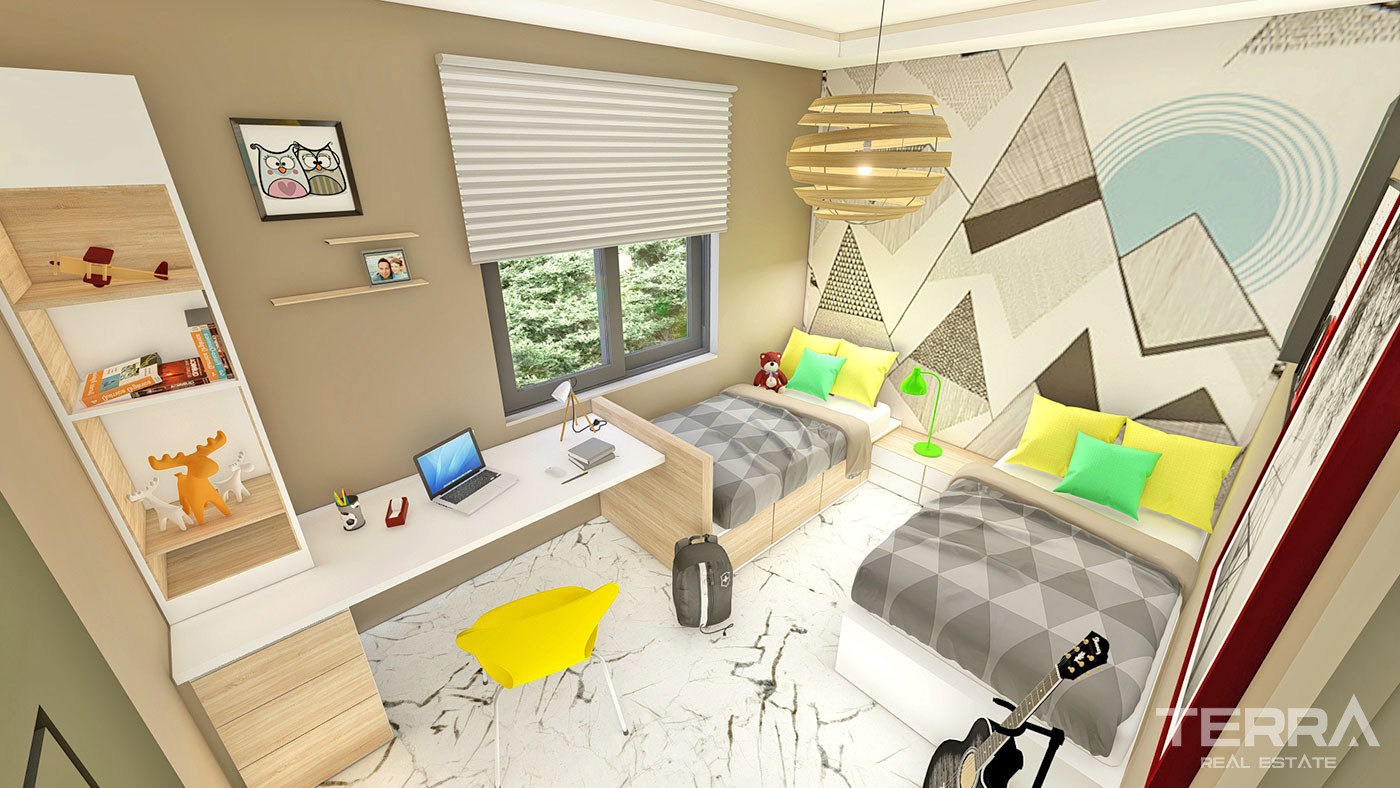 Apartments to Buy in Alanya Tosmur Only 500 m From The Beach - 50012