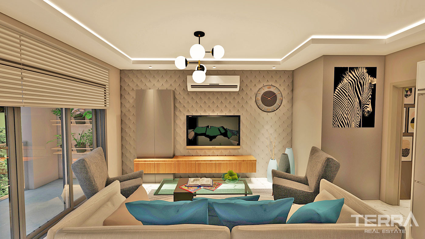 Apartments to Buy in Alanya Tosmur Only 500 m From The Beach - 50013