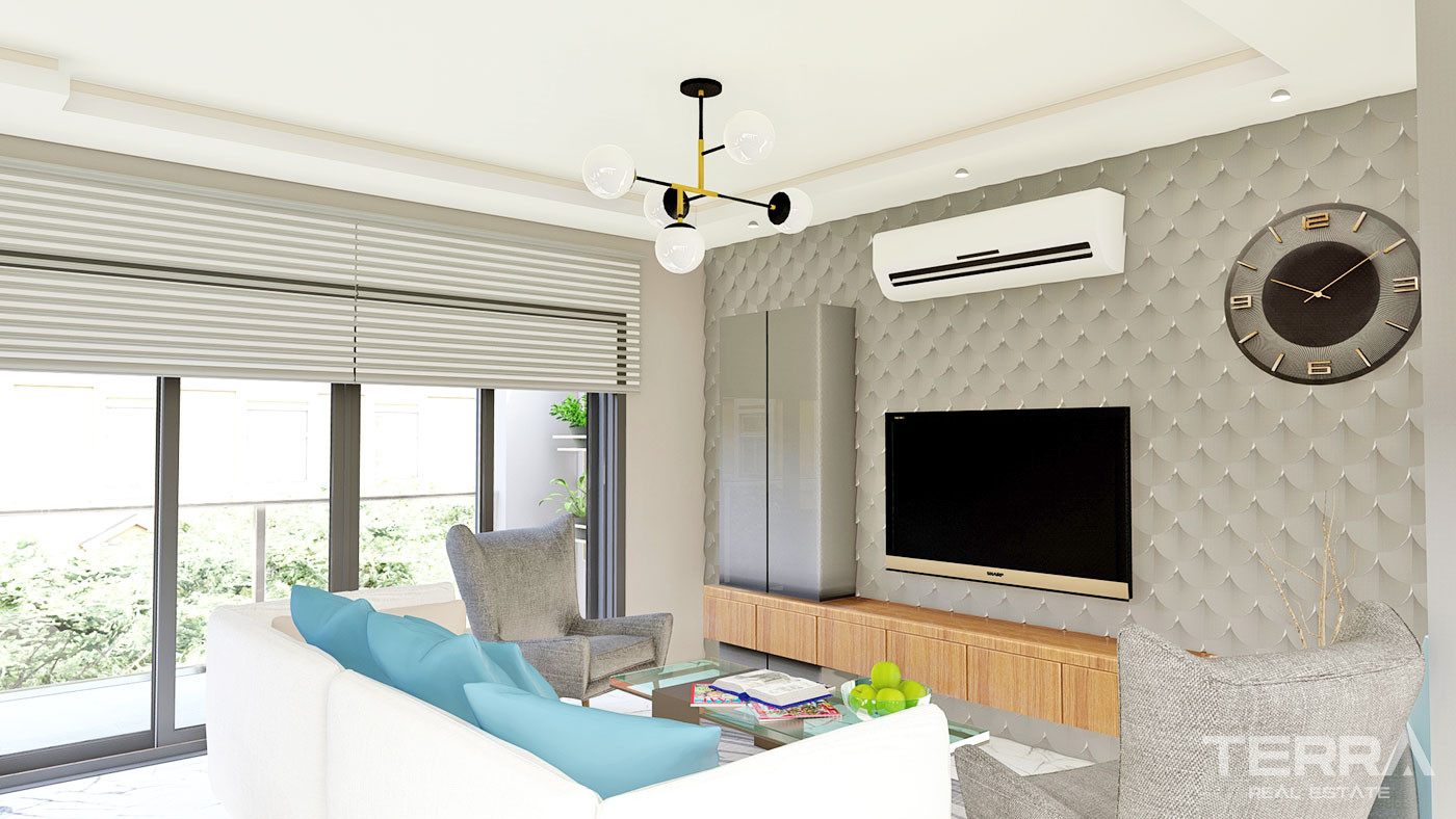 Apartments to Buy in Alanya Tosmur Only 500 m From The Beach - 50024