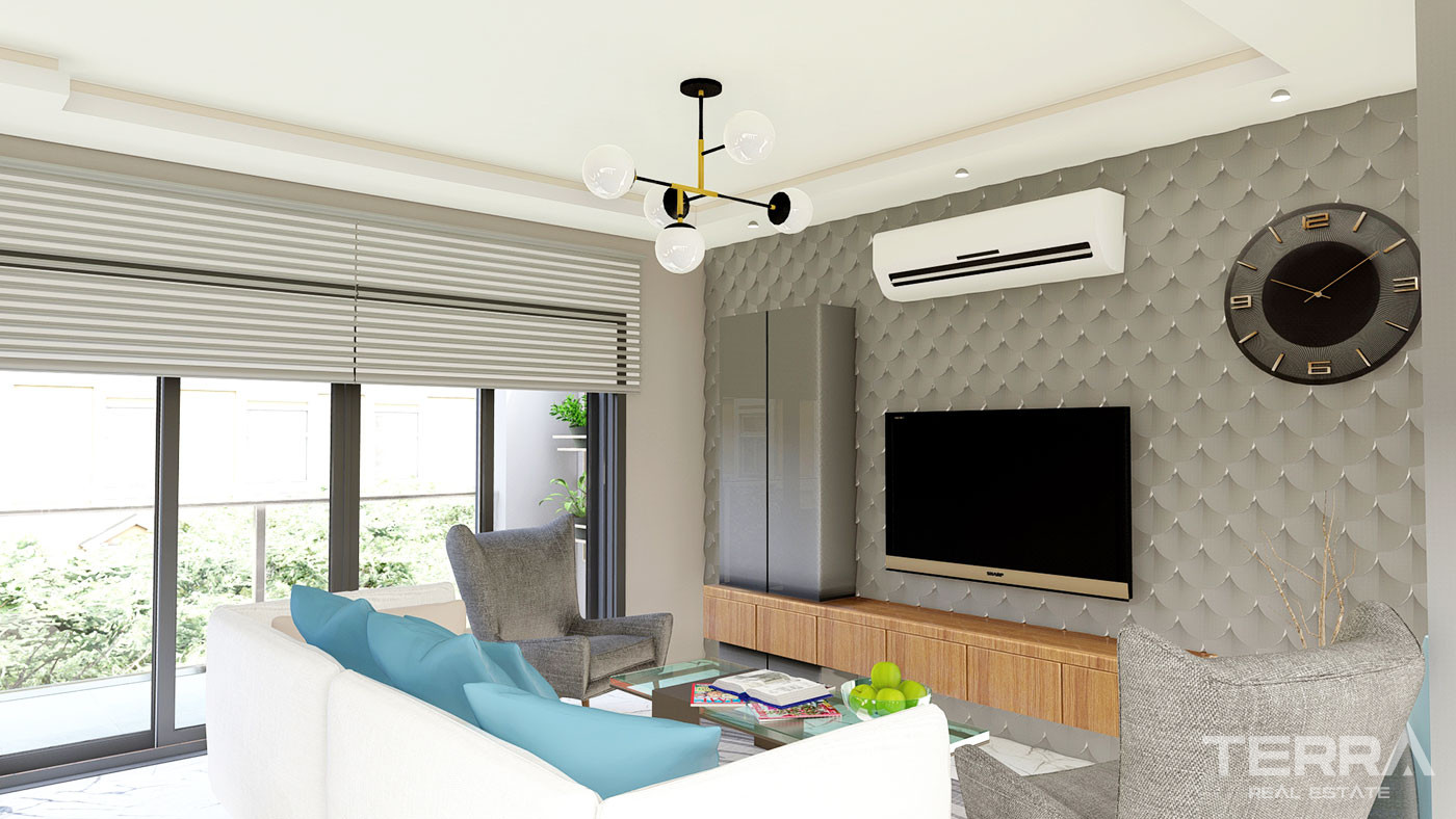 Apartments to Buy in Alanya Tosmur Only 500 m From The Beach - 50029