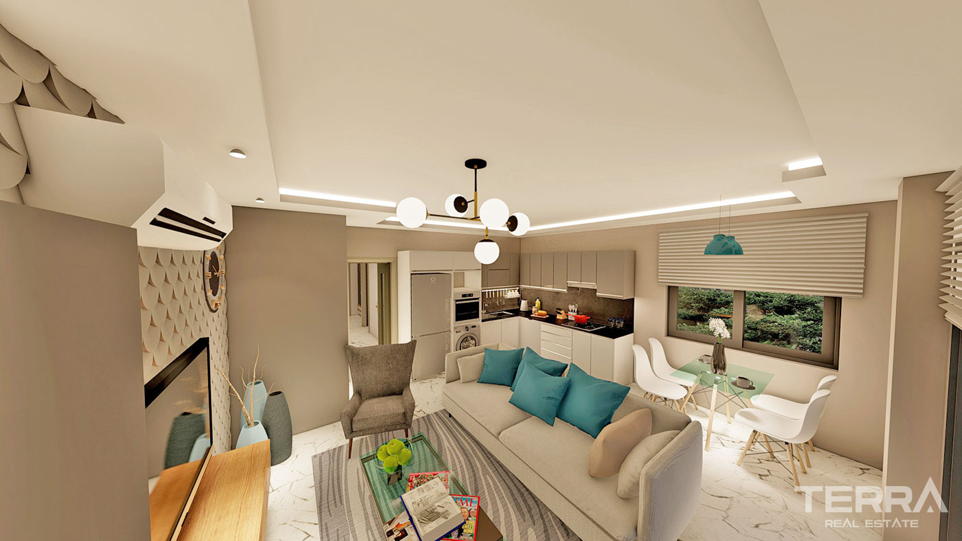 Apartments to Buy in Alanya Tosmur Only 500 m From The Beach - 50031