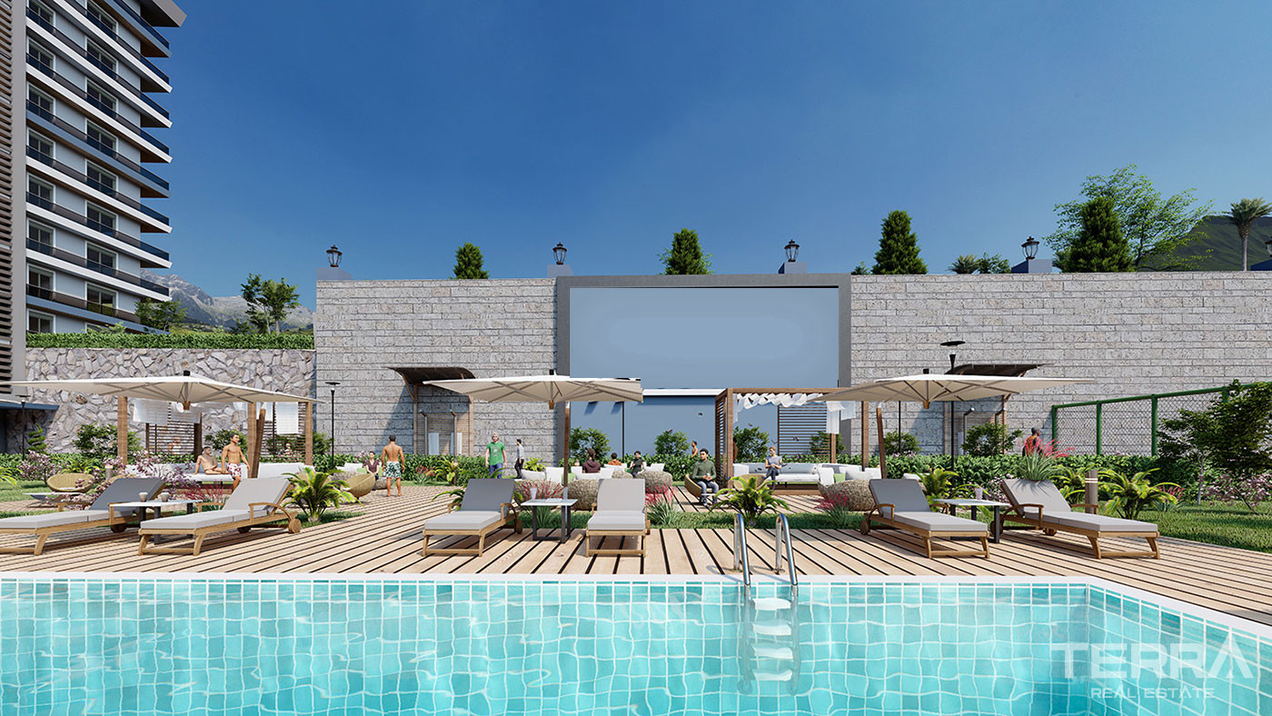 Appartements Modernes à Alanya à Vendre Proches de la Mer et Commerces - 50102