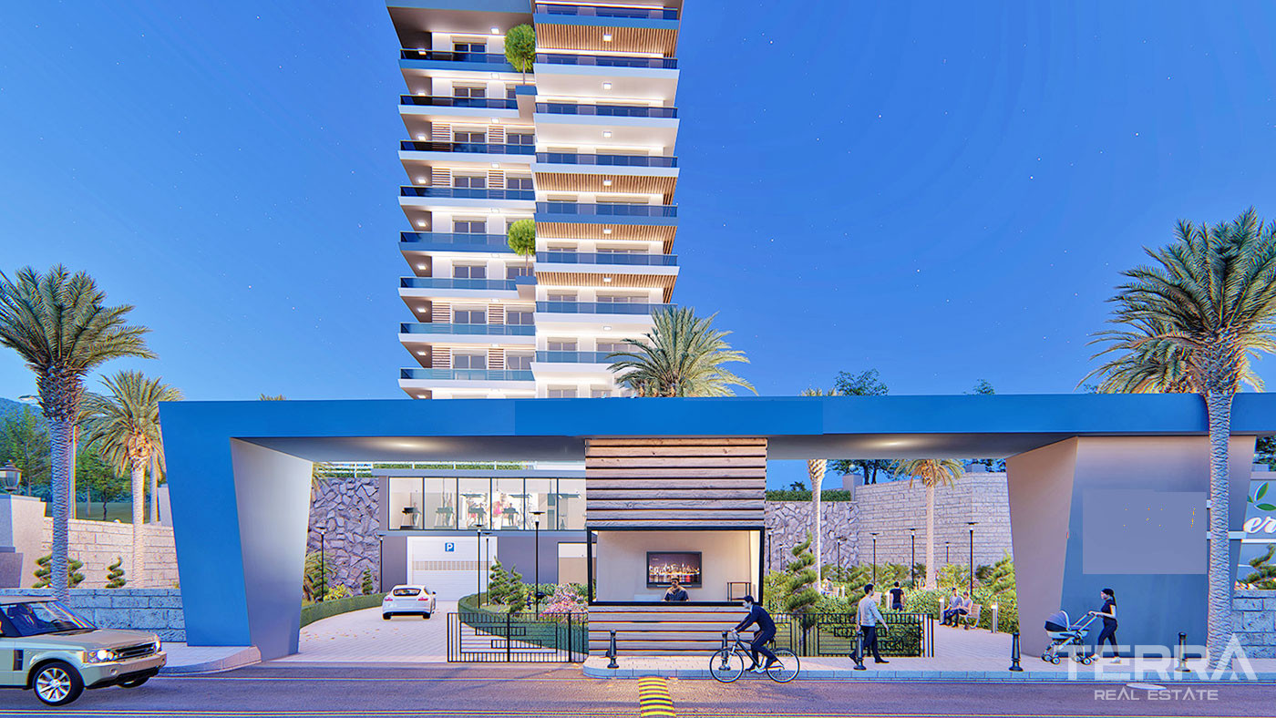 Appartements Modernes à Alanya à Vendre Proches de la Mer et Commerces - 50104