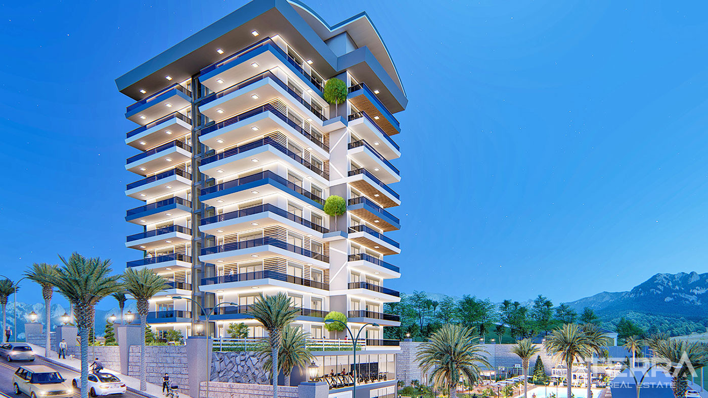 Appartements Modernes à Alanya à Vendre Proches de la Mer et Commerces - 50108