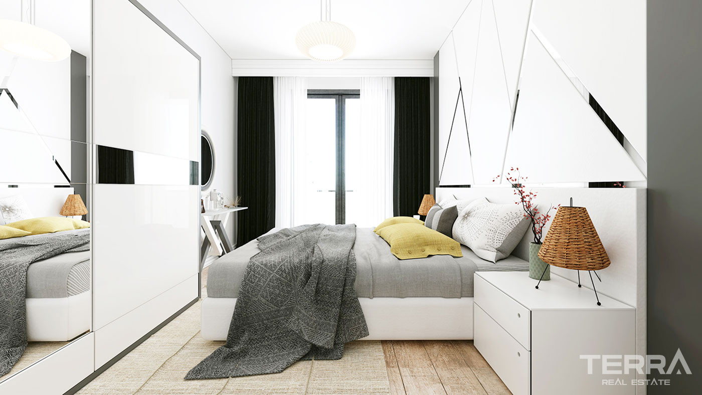 Appartements Modernes à Alanya à Vendre Proches de la Mer et Commerces - 50137