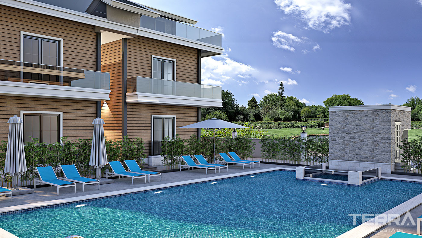 Exclusive Apartments for Sale in the Prestigious Golf Area of Belek - 50281