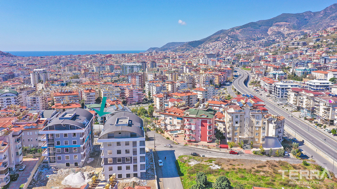 Appartements de Qualité Parfaite Avec Cuisine Séparée à Alanya Centre - 53677