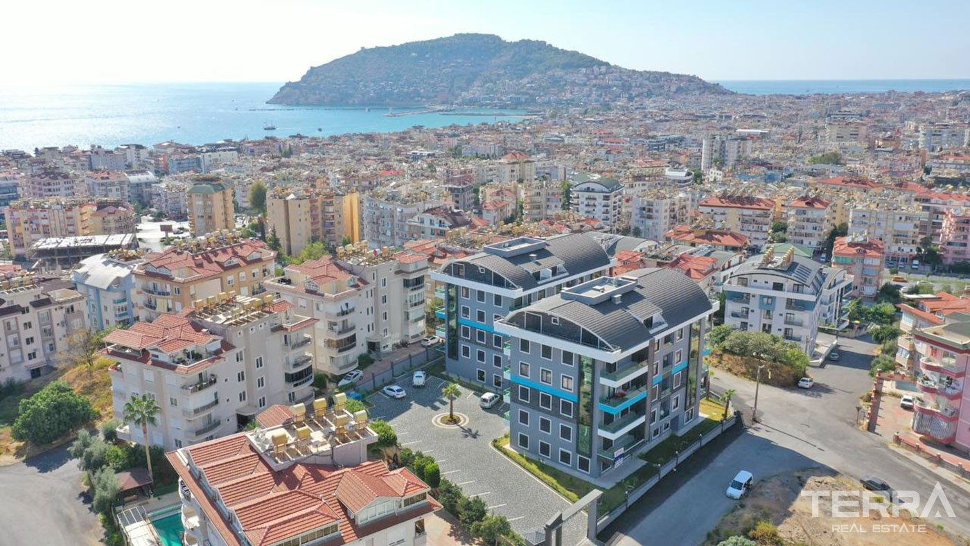 Luxury Apartments to Buy in Alanya City Center Close to the Beach