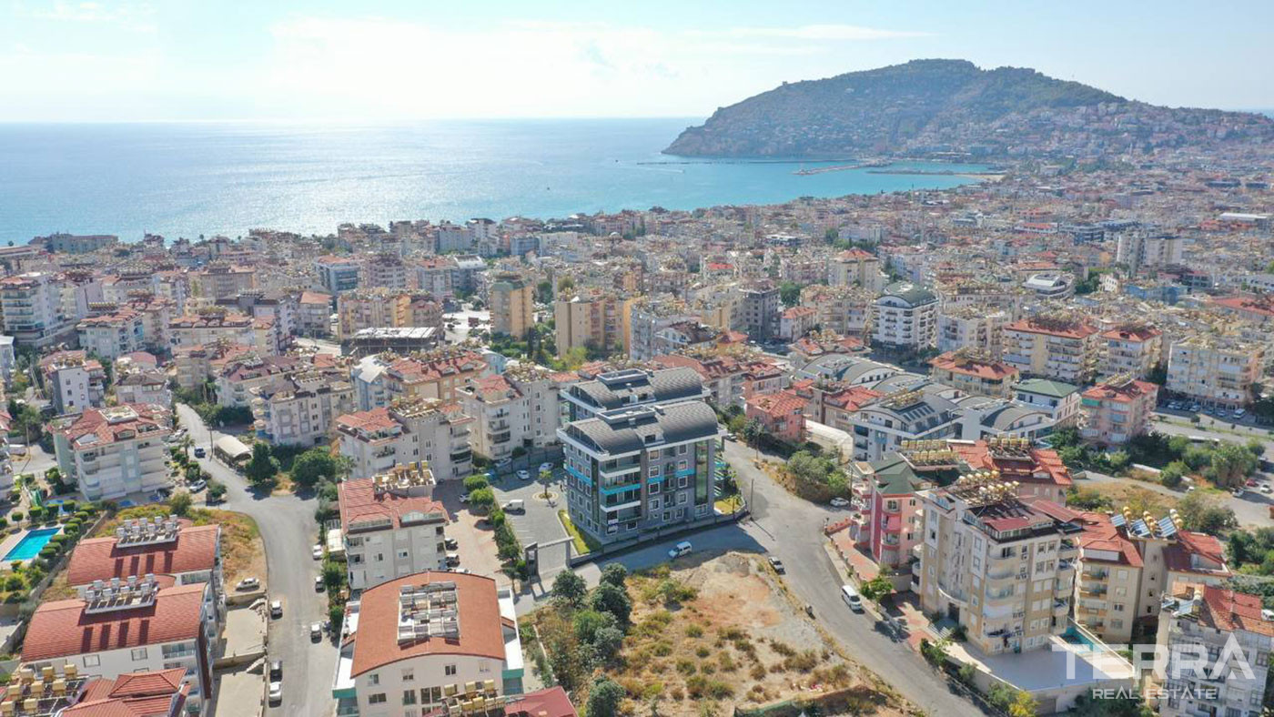 Appartements de Qualité Parfaite Avec Cuisine Séparée à Alanya Centre - 60861