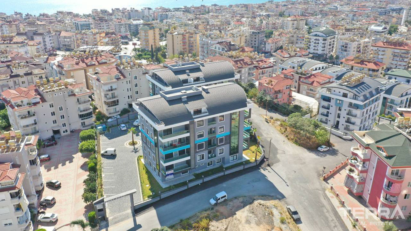 Appartements de Qualité Parfaite Avec Cuisine Séparée à Alanya Centre - 60863