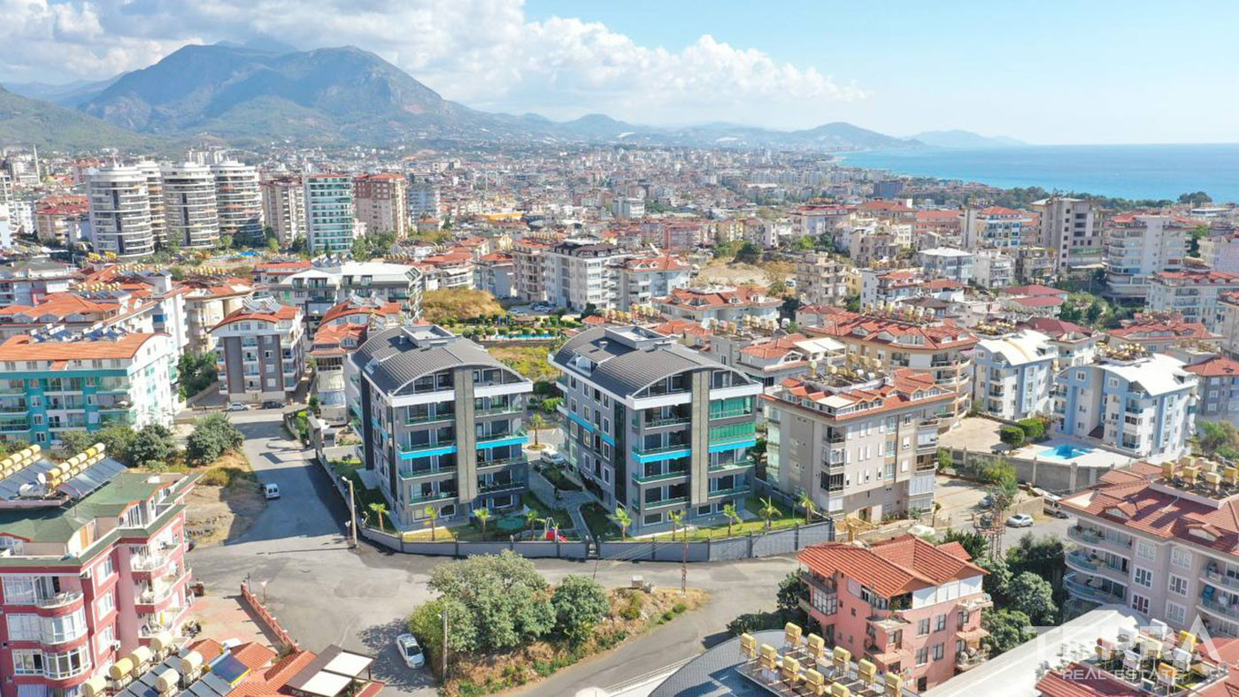 Appartements de Qualité Parfaite Avec Cuisine Séparée à Alanya Centre - 60864