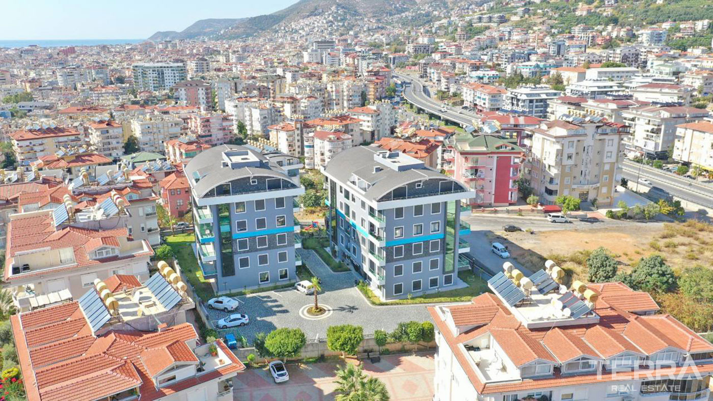 Appartements de Qualité Parfaite Avec Cuisine Séparée à Alanya Centre - 60865