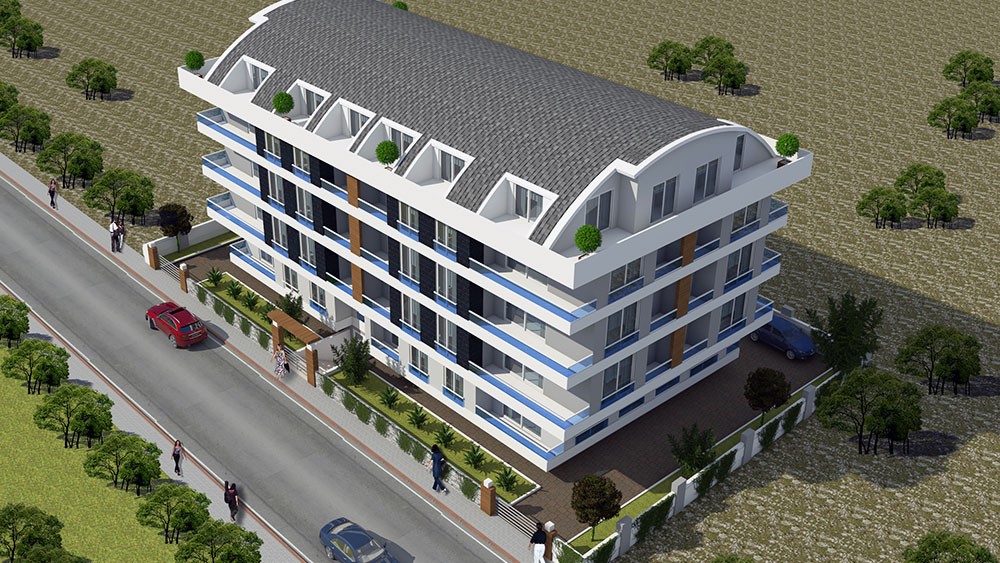 Apartments near the Cleopatra Beach in Alanya - 697