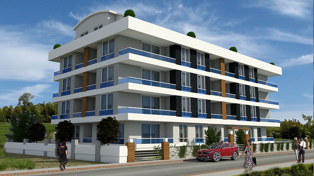 Apartments near the Cleopatra Beach in Alanya - 699