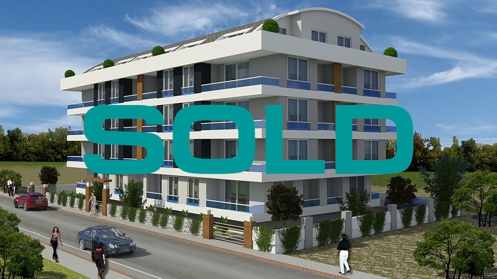 Apartments near the Cleopatra Beach in Alanya - 701