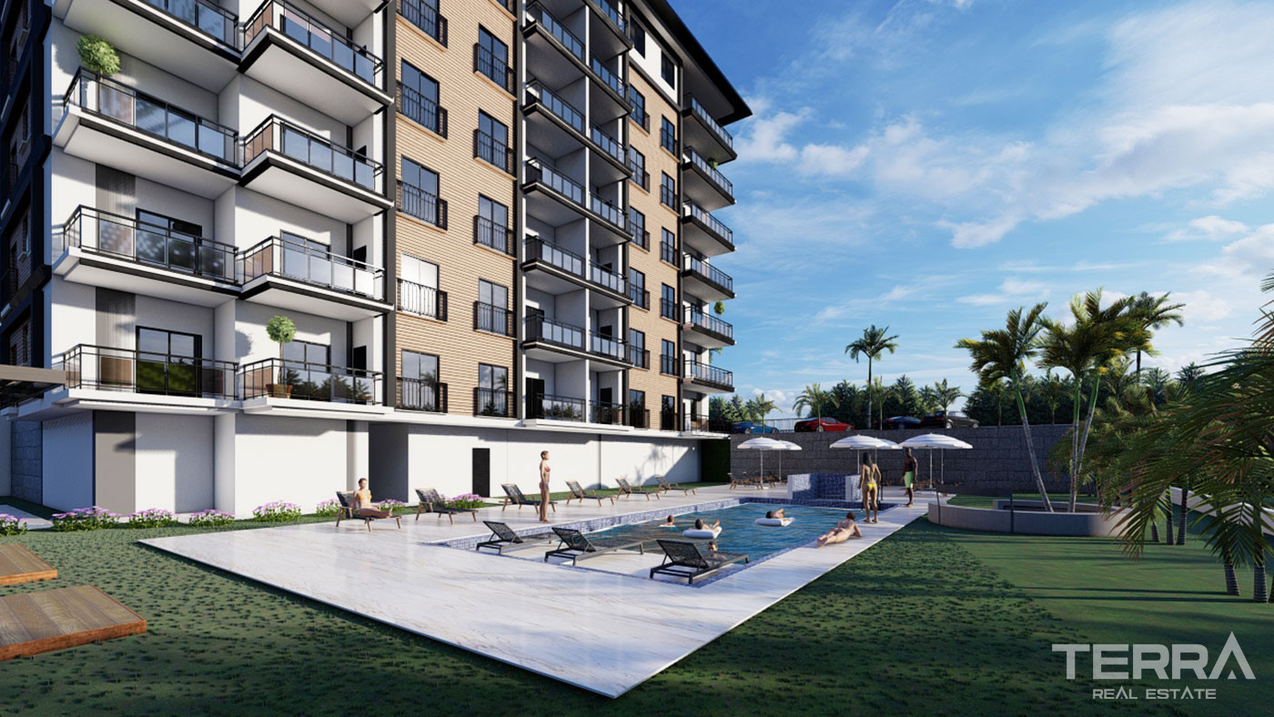 Affordable Flats for Sale in a Serene Spot of Alanya Avsallar - 50329