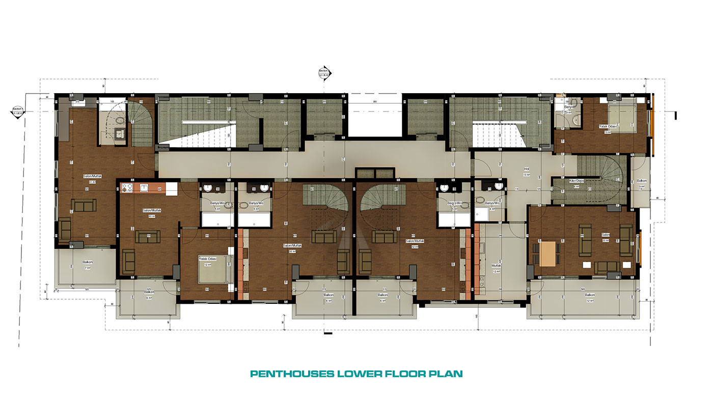 Affordable Flats for Sale in a Serene Spot of Alanya Avsallar - 60258