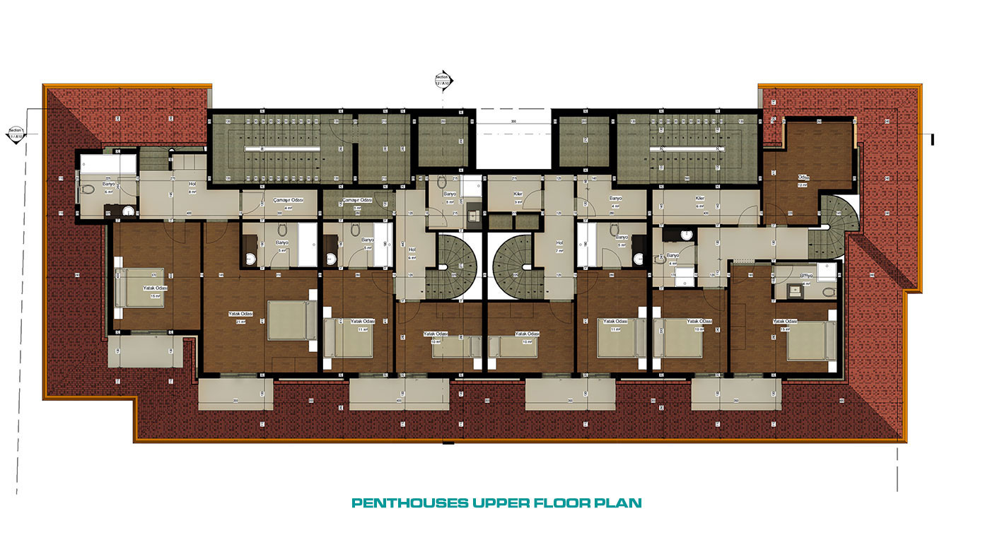 Affordable Flats for Sale in a Serene Spot of Alanya Avsallar - 60260
