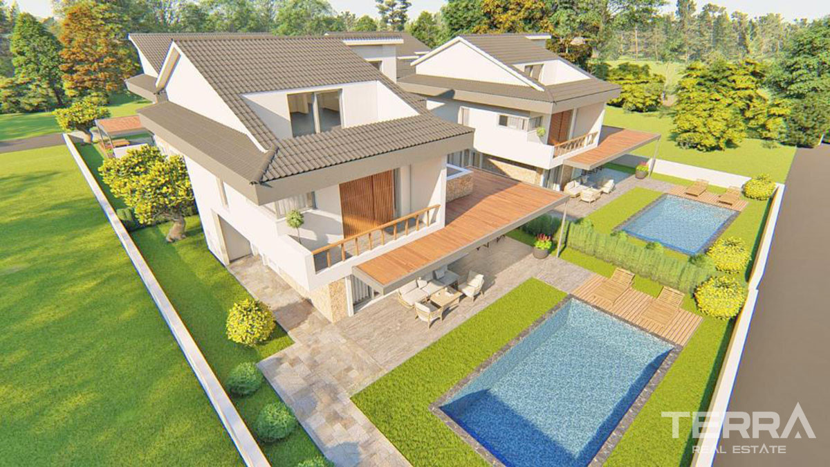 Villa au Design Contemporain à Çalış Fethiye Avec Piscine Privative - 50336